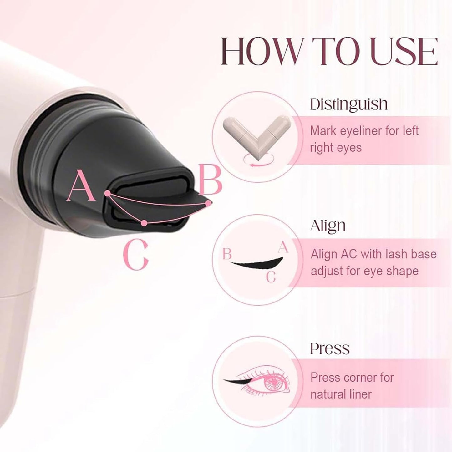 Quick Winged Eyeliner Stamp