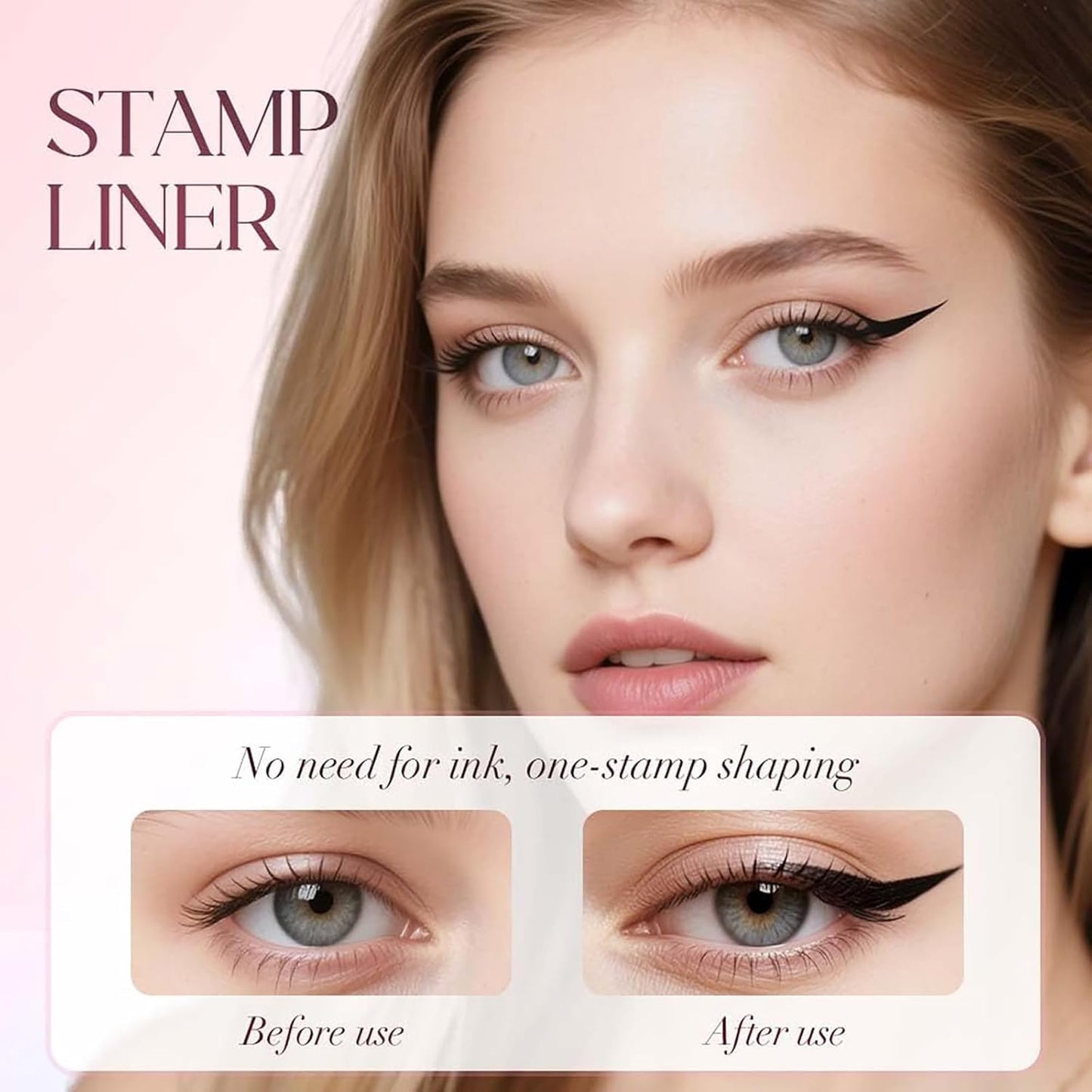 Quick Winged Eyeliner Stamp