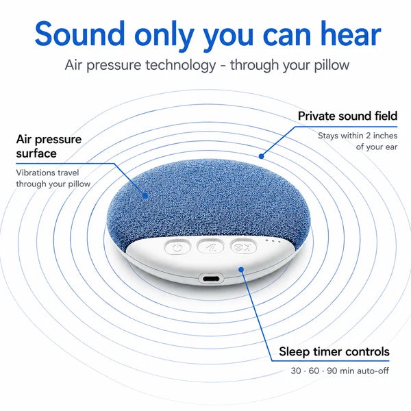 MW™ Ultra-Thin Wireless Pillow Speaker