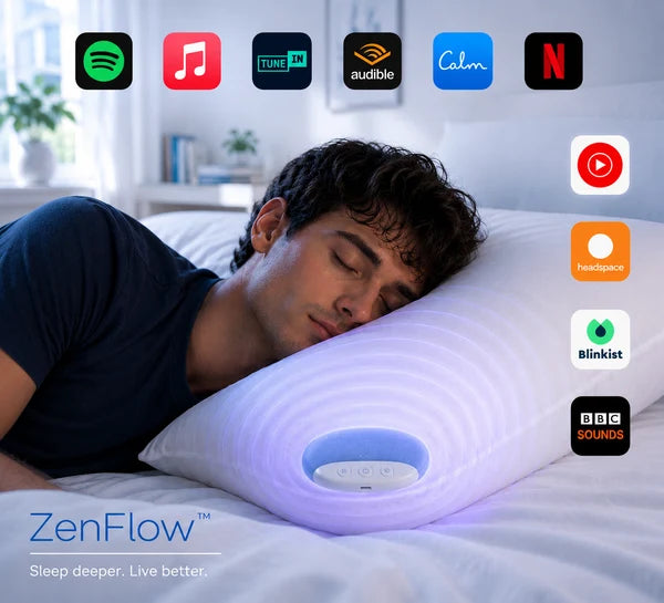 MW™ Ultra-Thin Wireless Pillow Speaker